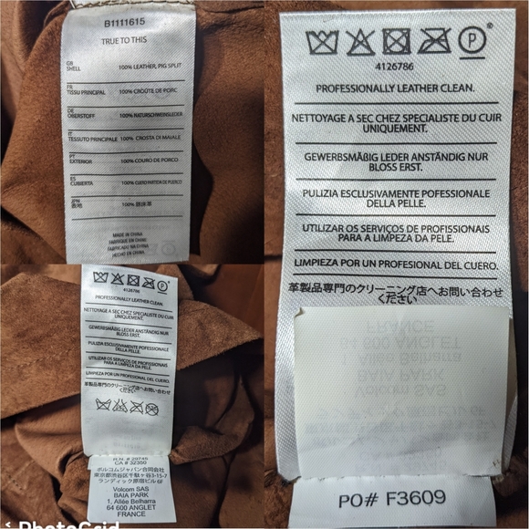 Volcom Sz 5 Brown Suede Leather Pants Lg Flare Bell Bottom 60s 70s Hippy Costume - Picture 14 of 16